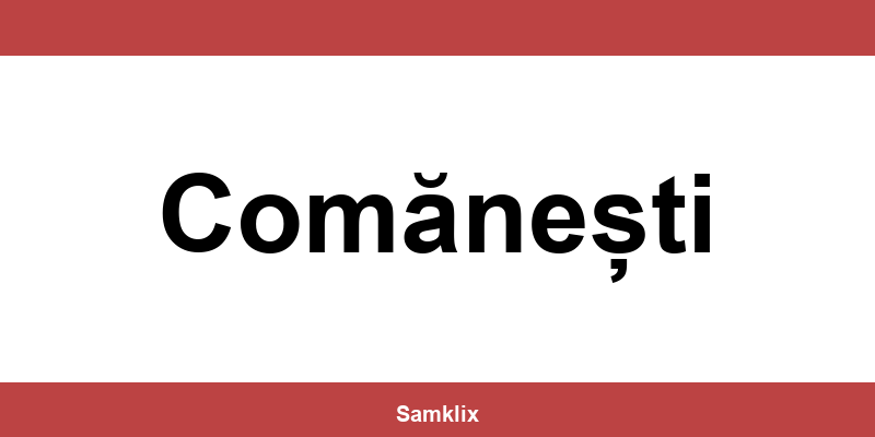 Date de contact pentru depozitul Sameday din Comănești