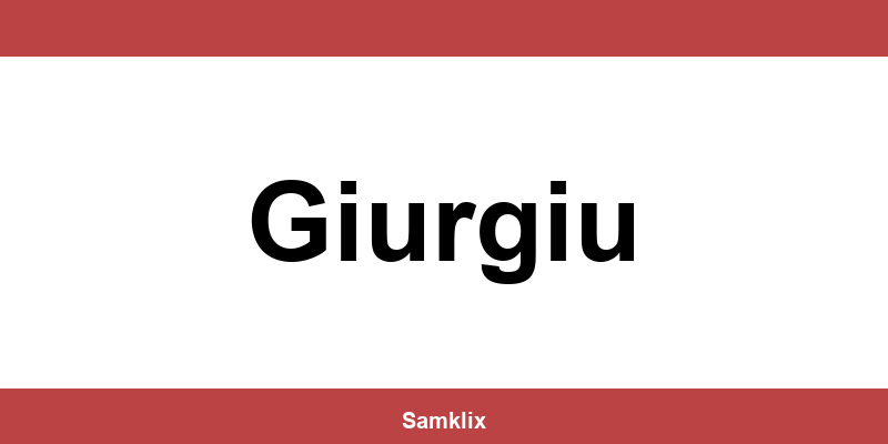 Date de contact pentru depozitul Sameday din Giurgiu