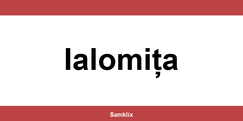 Date de contact pentru depozitul Sameday din Ialomița