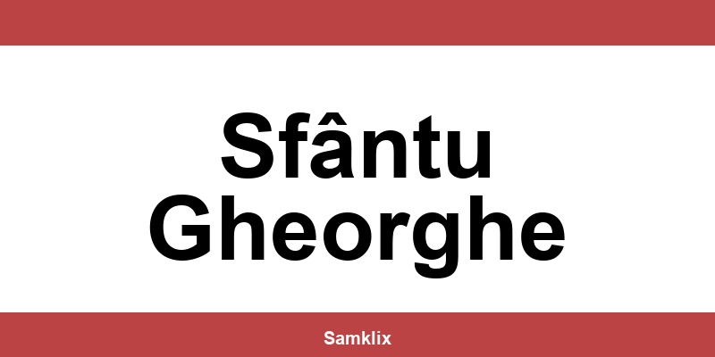 Date de contact pentru depozitul Sameday din Sfântu Gheorghe