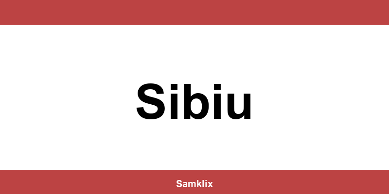 Date de contact pentru depozitul Sameday din Sibiu